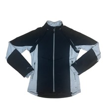 REI Convertible Cycling Jacket Vest Combo Women&#39;s Medium Full-Zip Grey S... - £15.94 GBP