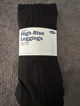 Old Navy Black High Rise Cotton Full Length Leggings Size XXL - $470.96 MXN