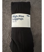Old Navy Black High Rise Cotton Full Length Leggings Size XXL - $24.74