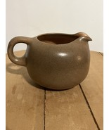 Vintage Heath Ceramics Creamer Pumpkin Brown Small Pitcher/Creamer - $42.08