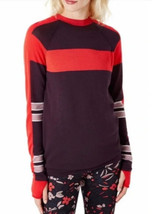 Sweaty Betty Merino Wool Sweater X Small Color Block High Crew Neck Thum... - £74.66 GBP