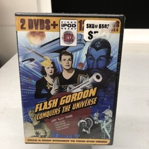 Flash Gordon + Video I Pod Ready Disc (Dvd, 2006 3-Disc Set, +DVD-ROM) New Sealed - £7.96 GBP