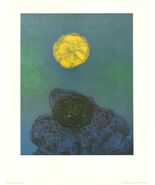 MAX ERNST Ursachen Der Sonne, The Sun (No Text) 35.35" x 27.5" Offset Li... - $65.34