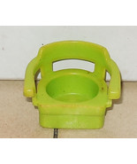 Vintage Fisher Price Little People Lime Green Captins Chair FPLP #725 72... - £7.48 GBP