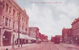 Main Street Looking North Joplin Missouri MO Postcard N29 - $2.99