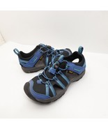 Teva Manatee Kids Sport Water Sandals Size 1 Blue Green Foam Beach Shoes - $19.79