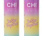 2 Pack CHI Vibes Better Together Dual Mist Hairspray 10 oz Each - £28.73 GBP