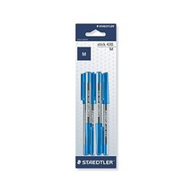 Staedtler Stick 430 Ballpoint Pen - Blue  - $9.00
