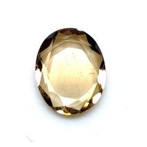 Natural Smoky Quartz Oval Bead shape Faceted Cut Loose Gemstone For Maki... - $20.00