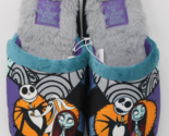 Womens Nightmare Before Christmas Scuff Jack &amp; Sally Slippers Size Lar 1... - $17.70
