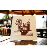 Rensselaer County Hotel &amp; Tavern Owners Paper Beverage Coasters Uncle Sam - $110.04 MXN