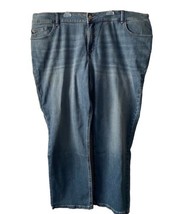 Lee Womens 24WP Petite Midrise Reg Fit Straight Medium Wash Denim Jeans NWT - £17.33 GBP