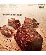 1966 Pure Pak Milk Ex Cell O Nut Log Dessert Advertisement Dairy DWLL9 - $34.17 CAD