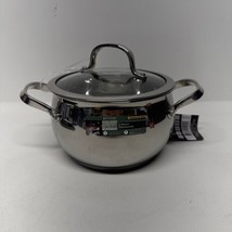 Brand NEW David Burke 3-qt Splendor Series Stock Pot With Glass lid cook... - £24.13 GBP