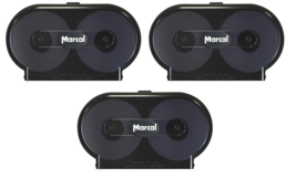 Harbor HDJRT1 Twin Jumbo Toilet Tissue Dispenser, Smoke Polycarbonate 3-... - $103.95