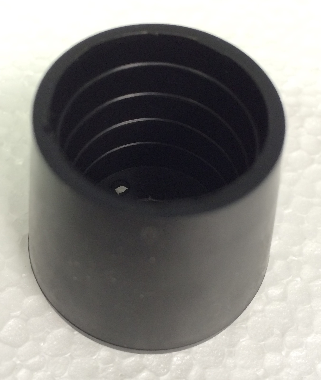 4 Rubber 3/4&#39;&#39; Black Chair Tips - $8.28