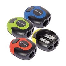 Swordfish Twin Soft Grip Pencil Sharpener  - $9.00