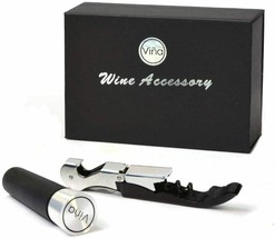 Wine Accessory Set,Stainless Steel Wine Bottle Opener Hippocampal Knife Corkscre - £11.93 GBP