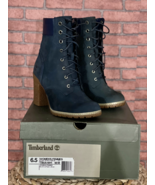 New Timberland Women&#39;s Glancy 6-inch Premium Waterproof Boot in Navy (TB... - $126.23