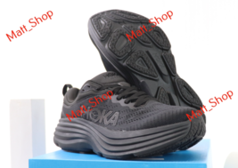 Hoka One One Bondi 8 Sneakers Women Size 8 US  1127953-BBLC Sport Gym At... - $149.54 CAD