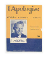 I Apologize (1931) - Vintage Sheet Music - $12.95