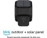 Blink Outdoor Solar Panel Charging Mount: Motion-Activated, Solar-Powered, - $129.94