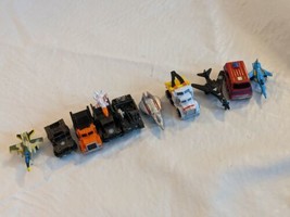 Lot of 10 Vintage Micro Machines Military Jets Planes Dump Truck Galoob  - £30.60 GBP