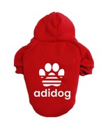 Adidog Pet Dog Clothes Dogs Hoodies Coat Four Seasons Medium and Large D... - $62.64