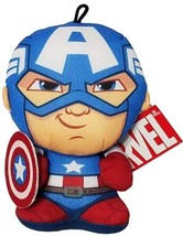 Marvel Avengers Captain America Action Figure 6in. Plush Toy Collection - Nwt - £7.90 GBP