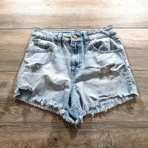 Rewash Shorts Women&#39;s Size 5 Jean Waist 27&quot; Cut Off Booty Daisy Dukes Co... - £11.94 GBP