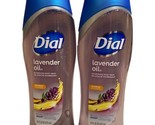 2 Dial Lavender Oil Nourishing Body Wash 16 Fluid Ounces Each - £27.90 GBP