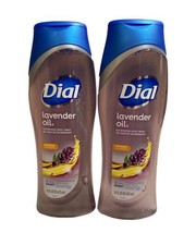 2 Dial Lavender Oil Nourishing Body Wash 16 Fluid Ounces Each - £27.51 GBP