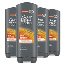 Dove Men+Care Body Wash Skin Defense 4 Count For Smooth and Hydrated Skin Care E - $62.99