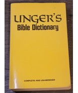Ungers Bible Dictionary by Merrill F. Unger Published January 1 1983 Bib... - £15.42 GBP