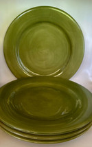 Tabletop Galleries Avellino Dinner Plates Soft Green 11-1/4&quot; (4) - £31.16 GBP