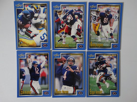1999 Score Series 1 Chicago Bears Team Set of 6 Football Cards - $3.00