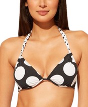 Bleu Rod Beattie Womens Swimwear Black Size 4 Underwire Bikini Top Polka Dot New - £31.61 GBP