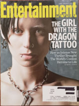 Rooney Mara, Girl w/ The Dragon Tattoo @ Entertainment Weekly Magazine Jan 2012 - £4.75 GBP