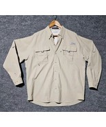 Columbia PFG Bahama II Shirt Mens Large Long Sleeve Vented Omni-Shade UP... - $26.24
