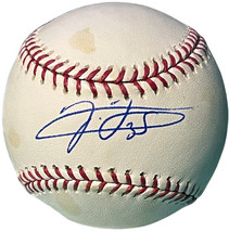 Frank Thomas signed Official Rawlings Major League Baseball #35 tone spots- COA  - £54.98 GBP