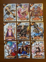 One Piece Anime Collectable Trading 9 Cards Lot #3 Hologram Limited Design - £10.38 GBP