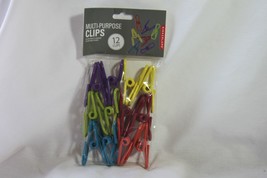 Clips (new) MULTI-PURPOSE CLIPS - SET OF 12 - £6.89 GBP