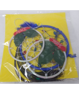 Dream Catcher Peace Hope Holly Blue Green White Beads - $15.15