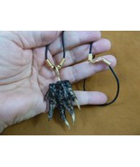 (G130-31) xsmall GATOR Aligator ALLIGATOR Claw foot hand NECKLACE I love... - $21.67 CAD