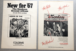 The Monkees Ad Last Train To Clarksville and More of the Monkees Original 1960s - £23.97 GBP