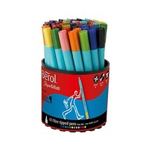 Berol Colour Fine Fibre Tipped Pen with 0.6 mm Line Width - Assorted Col... - £34.66 GBP