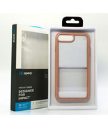 Speck Presidio Show Phone Case for iPhone 8+7+6s PLUS - Clear/Rose Gold - $9.88