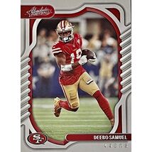 2022 Panini Absolute Football - Deebo Samuel #58 - RED - NFL San Francis... - $5.07