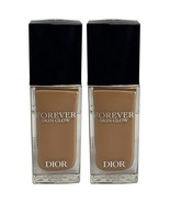 2X DIOR Forever Skin Glow Concentrated Floral SPF 15 Foundation 4WP Exp.... - $970.21 MXN