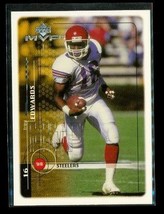 Vintage 1999 Upper Deck Mvp Football Trading Card #216 Troy Edwards Steelers - £3.33 GBP